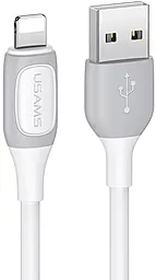 USB Кабель Usams SJ595 12W 2.4A Lightning Cable White