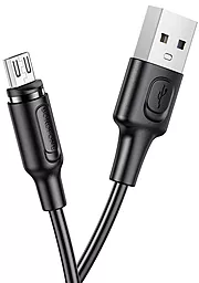 USB Кабель Borofone BX41 2.4A micro USB Cable Black - мініатюра 3