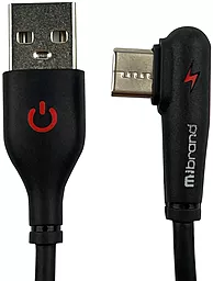 Кабель USB Mibrand MI-11 2A USB Type-C Cable Black (MIDC/11TB)