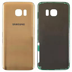 Задняя крышка корпуса Samsung Galaxy S7 Edge G935F Original Gold