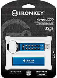 Флешка Kingston 32 GB IronKey Keypad 200 (IKKP200/32GB) - миниатюра 6