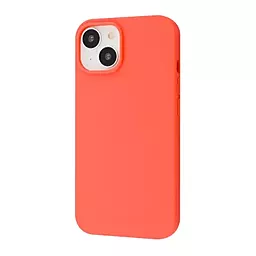 Чехол Wave Full Silicone Cover для Apple iPhone 14 Begonia Red