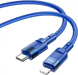 Кабель USB PD Hoco U106 USB Type-C - Lightning Cable Blue - миниатюра 2