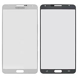 Корпусное стекло дисплея Samsung Galaxy Note 3 N900, N9000, N9005, N9006 (original) White
