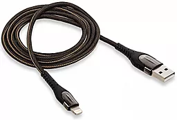 Кабель USB XO NB138 Led Display Lightning Cable Green - миниатюра 2