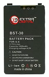 Акумулятор Sony Ericsson BST-30 / BMS6348 (1000 mAh) ExtraDigital