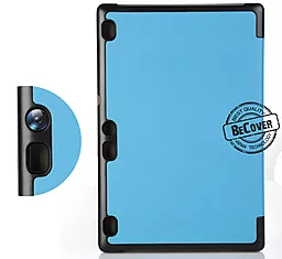 Чехол для планшета BeCover Smart Flip Series Lenovo Tab 3 Business X70 Blue (700882) - миниатюра 3