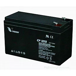 Акумуляторна батарея Vision 12V 7.5Ah (CP1275)