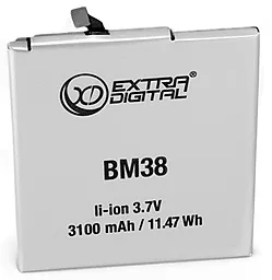 Акумулятор Xiaomi Mi4s / BM38 / BMX6450 (3100 mAh) ExtraDigital