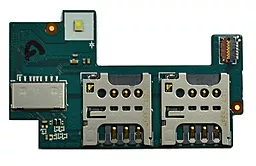 Разъем SIM-карты и карты памяти Sony Xperia C C2304 / C2305 S39h / C2306