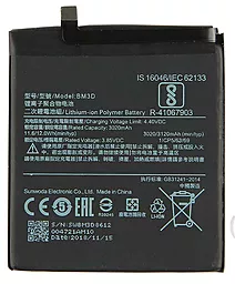 Акумулятор Xiaomi Mi8 SE / BM3D (3120 mAh) 12 міс. гарантії