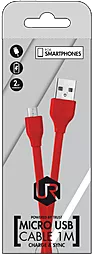 Кабель USB Trust Urban Revolt micro USB Cable 1m Red - миниатюра 4