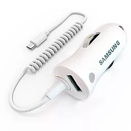 Автомобильное зарядное устройство Samsung i9500 Micro USB 1 A White