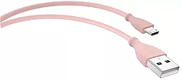 Кабель USB T-PHOX T-M817 Kitty micro USB Cable Pink - миниатюра 3
