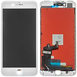 Дисплей Apple iPhone 7 Plus с тачскрином и рамкой, оригинал, White