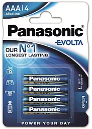 Батарейки Panasonic AAA (R03) Evolta 4шт (LR03EGE/4BP)