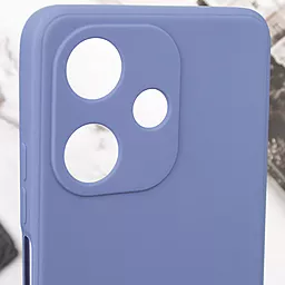 Чехол Silicone Case Candy Full Camera для Infinix Hot 30 Play Mist Blue - миниатюра 5