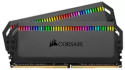 Оперативная память Corsair DDR4 2x16GB 3200MHz Dominator Platinum RGB Black (CMT32GX4M2C3200C16)