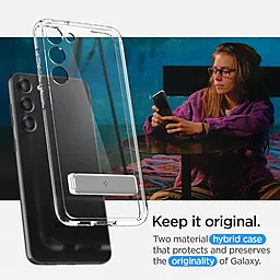 Чехол Spigen Ultra Hybrid S для Samsung Galaxy S23 Crystal Clear (ACS05717) - миниатюра 3