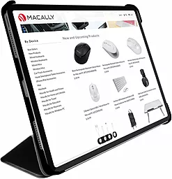 Чехол для планшета Macally Protective для Apple iPad Pro 12.9" 2018, 2020, 2021  Black (BSTANDPRO4L-B) - миниатюра 5