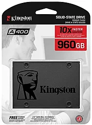 SSD Накопитель Kingston SSDNow A400 960 GB (SA400S37/960G) - миниатюра 4