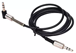 Аудио кабель EasyLife SP-255 AUX mini Jack 3.5mm M/M Cable 1 м black - миниатюра 2