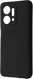 Чехол Wave Full Silicone Cover для Honor X7a Black