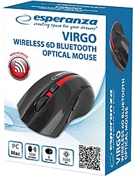 Компьютерная мышка Esperanza Virgo 6D Bluetooth Red (EM129R) - миниатюра 2