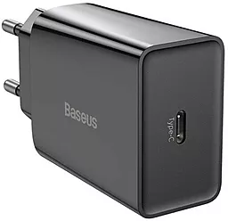 Сетевое зарядное устройство Baseus Speed Mini Quick Charger 1C 20W Black (CCFS-SN01) - миниатюра 3