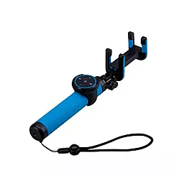 Монопод для селфі Momax Selfie Hero 100cm Blue/Black (KMS7D) - мініатюра 4