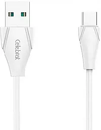 Кабель USB Yison CB01t USB Type-C Cable White