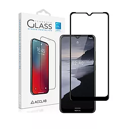 Защитное стекло ACCLAB Full Glue Nokia 2.4 Black (1283126510793)