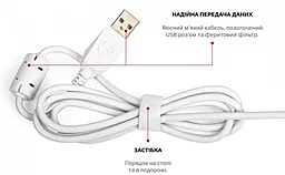 Клавиатура Motospeed K87S RGB USB ENG, UKR, RUS Outemu Red (mtk87smr) - миниатюра 8