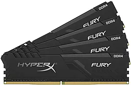 Оперативна пам'ять Kingston HyperX Fury DDR4 16 GB (4x4) 2666MHz  (HX426C16FB3K4/16)