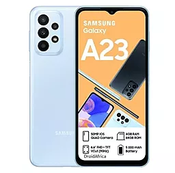 Смартфон Samsung Galaxy A23 4/64Gb Blue (SM-A236) - миниатюра 3