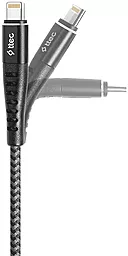 Кабель USB Ttec 2DKX01LS 10W 2A 1.5M Lightning Cable Black - миниатюра 6