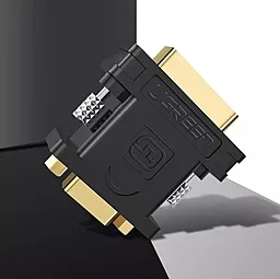 Видеокабель Ugreen DVI-I (24+5) - VGA 1080p 60hz black (20122) - миниатюра 3