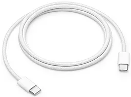 Кабель USB PD Apple Original Woven Charge A2795 USB Type-C - Type-C Cable White (MQKJ3ZM/A) - миниатюра 2