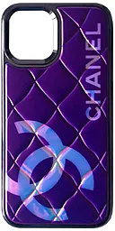 Чехол Chanel Delux Edition для Apple iPhone 12 Pro Max Deep Purple