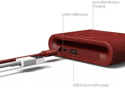 Беспроводное (индукционное) зарядное устройство iOttie iON Wireless Plus Fast Charging Pad Red (CHWRIO105RD) - миниатюра 6