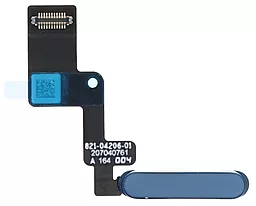 Шлейф Apple iPad 2022 10th з кнопкою вмикання, зі сканером відбитку пальця Original Blue