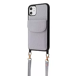 Чехол Wave Leather Pocket Case для Apple iPhone 11 Light Purple