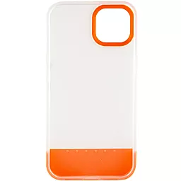 Чехол Epik TPU+PC Bichromatic для Apple iPhone 13 (6.1") Matte / Orange - миниатюра 2