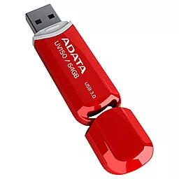 Флешка ADATA 64GB USB 3.0 UV150 Red (AUV150-64G-RRD) - миниатюра 2
