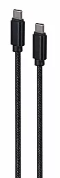 Кабель USB PD Cablexpert 60w 3a 1.8 m USB Type-C - Type-C cable black (CCDB-mUSB2B-CMCM-6) - миниатюра 2