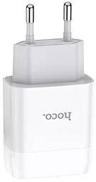 Сетевое зарядное устройство Hoco C72A Glorious White - миниатюра 2