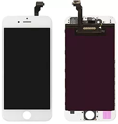 Дисплей Apple iPhone 6 с тачскрином и рамкой, (TFT), White