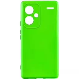 Чохол Lakshmi Silicone Cover Full Camera для Xiaomi Redmi Note 13 Pro+ Neon Green