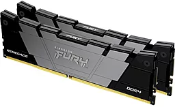 Оперативная память Kingston Fury 16 GB (2x8GB) DDR4 3600 MHz Renegade Black (KF436C16RB2K2/16)
