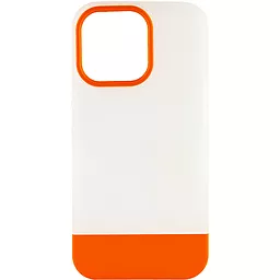 Чохол Epik TPU+PC Bichromatic для Apple iPhone 13 Pro (6.1") Matte / Orange